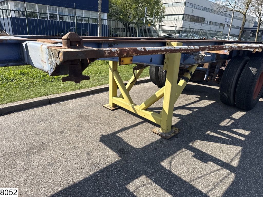 Groenewegen Chassis 20 ft, Steelsuspension, drum brakes
