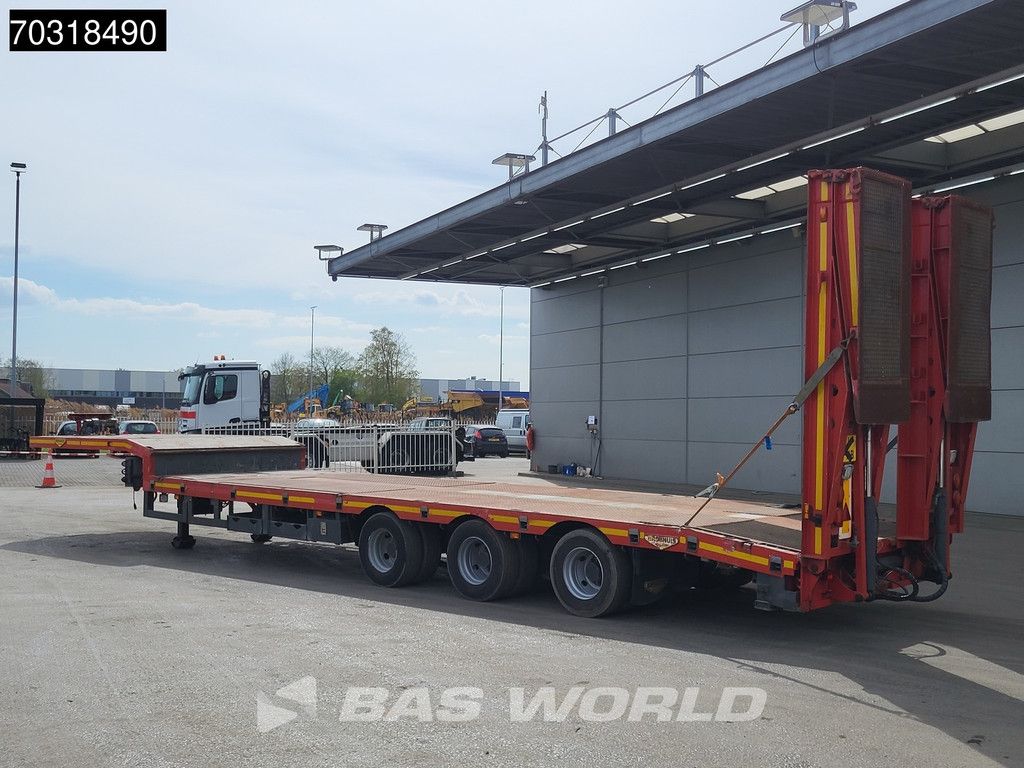 Broshuis E-2190/27 Extendable 3x Steering Axles Winch Ramps