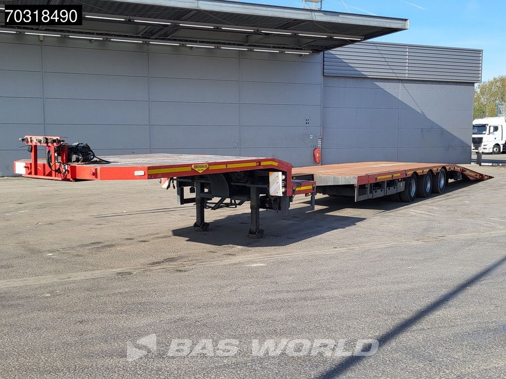 Broshuis E-2190/27 Extendable 3x Steering Axles Winch Ramps
