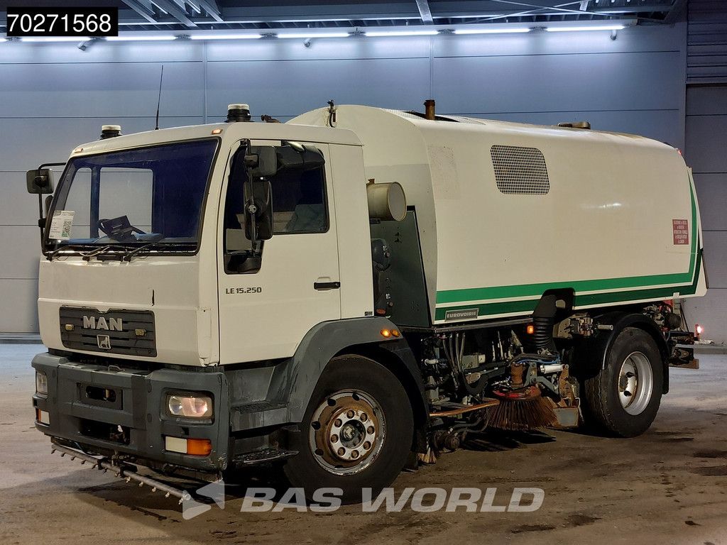 MAN LE 15.250 4X2 Eurovoirie Sweeper Manual Steelsuspension Euro 3