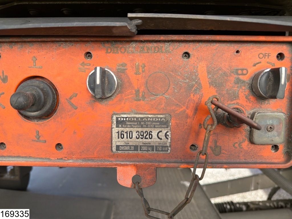 Lecitrailer Koel vries Carrier Vector 1950 mt, Dhollandia