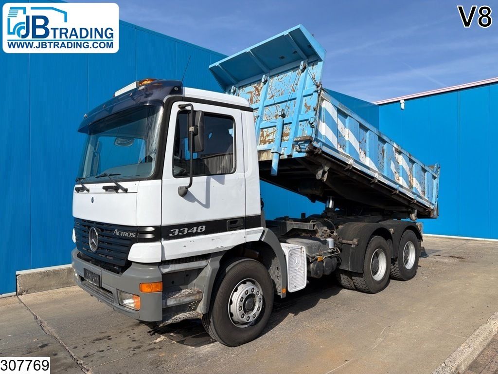 Mercedes Actros 3348 6x4, V8, Manual, Steel