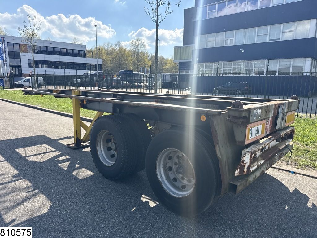 Groenewegen Chassis 20 ft, Steelsuspension, drum brakes