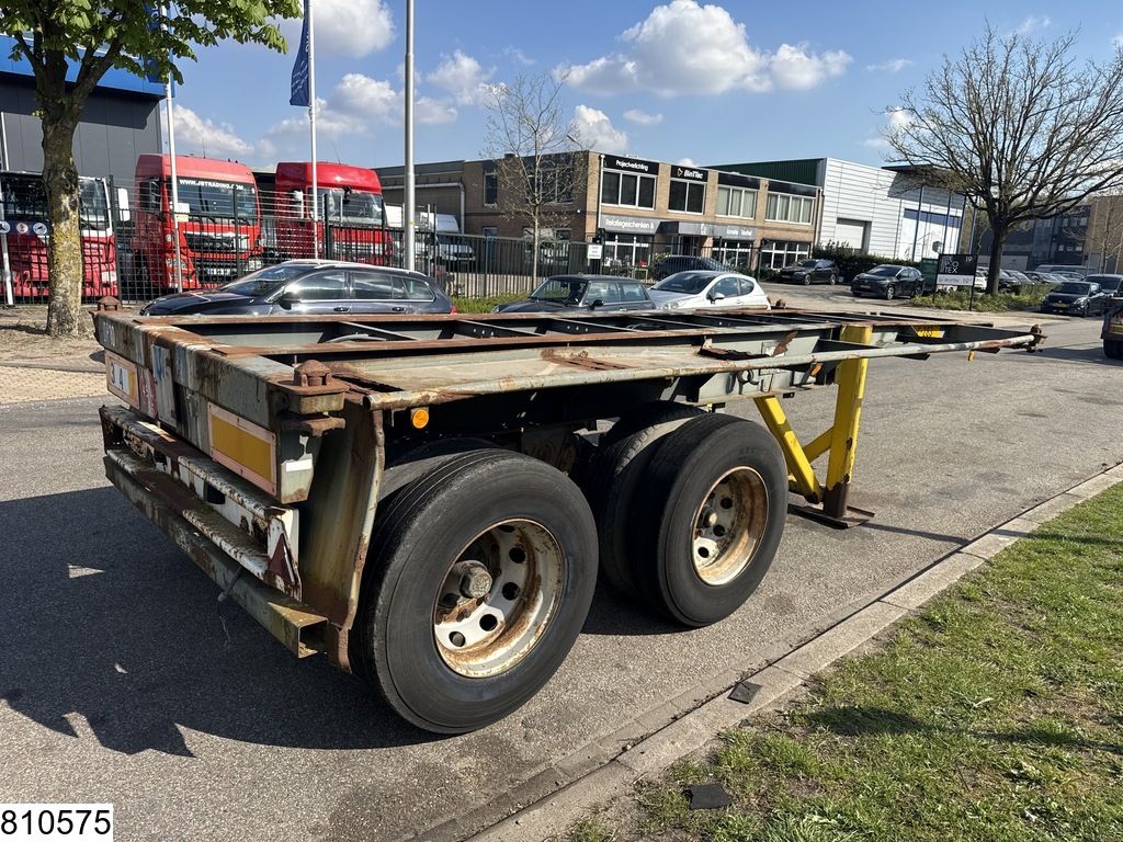 Groenewegen Chassis 20 ft, Steelsuspension, drum brakes