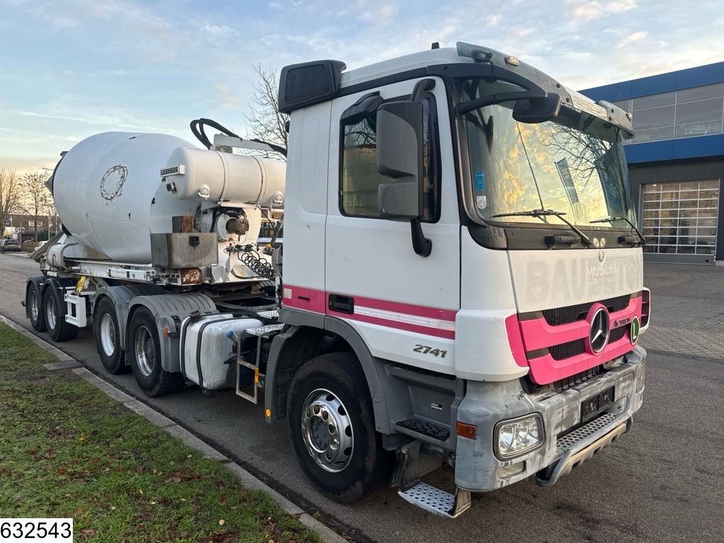 Mercedes Actros 2641 6x4, EURO 5, Liebherr, 10m3