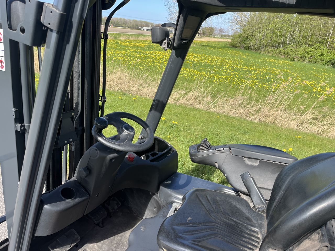 Linde E20PH elektrische heftruck triplo sidehift