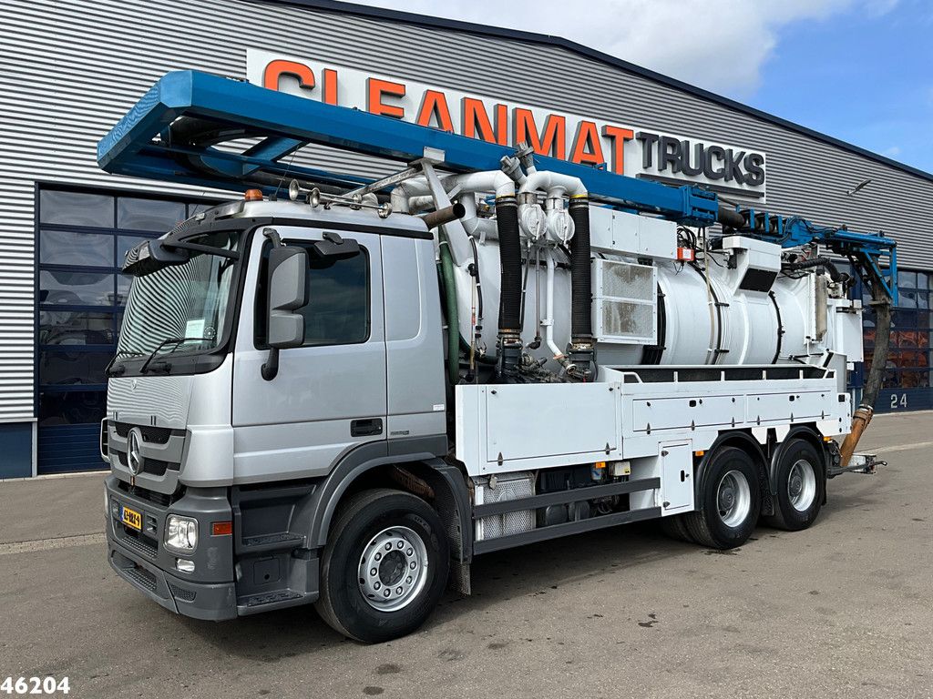 Mercedes-Benz ACTROS 2640 6x4 Muller Combi kolkenzuiger