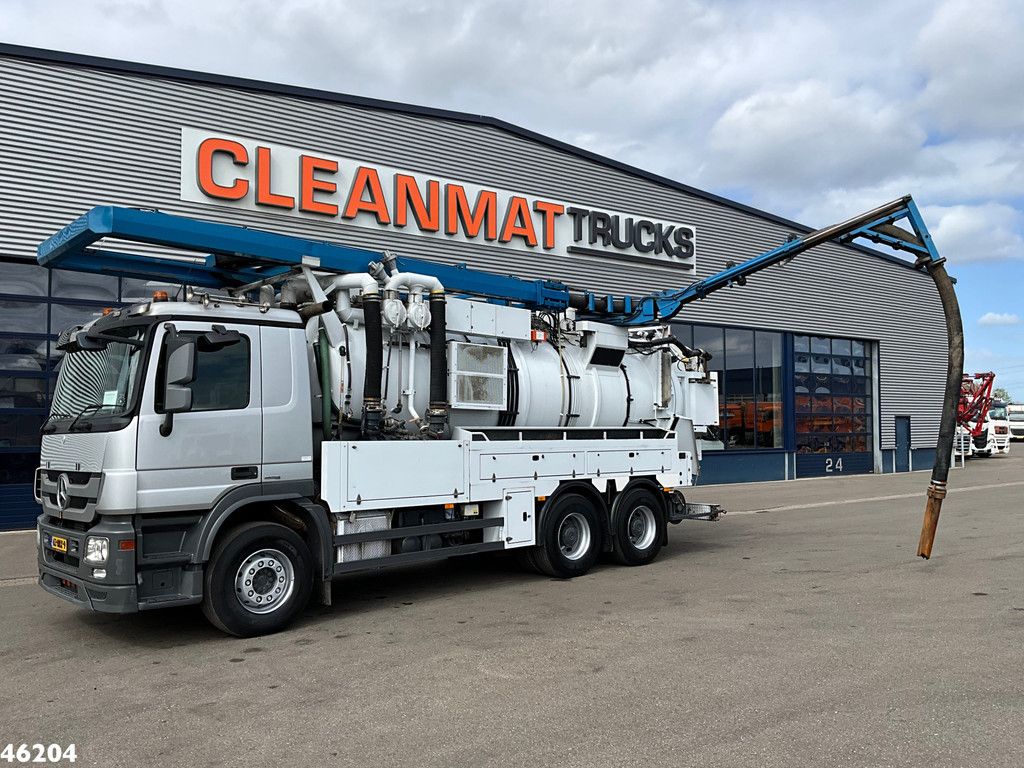 Mercedes-Benz ACTROS 2640 6x4 Muller Combi kolkenzuiger