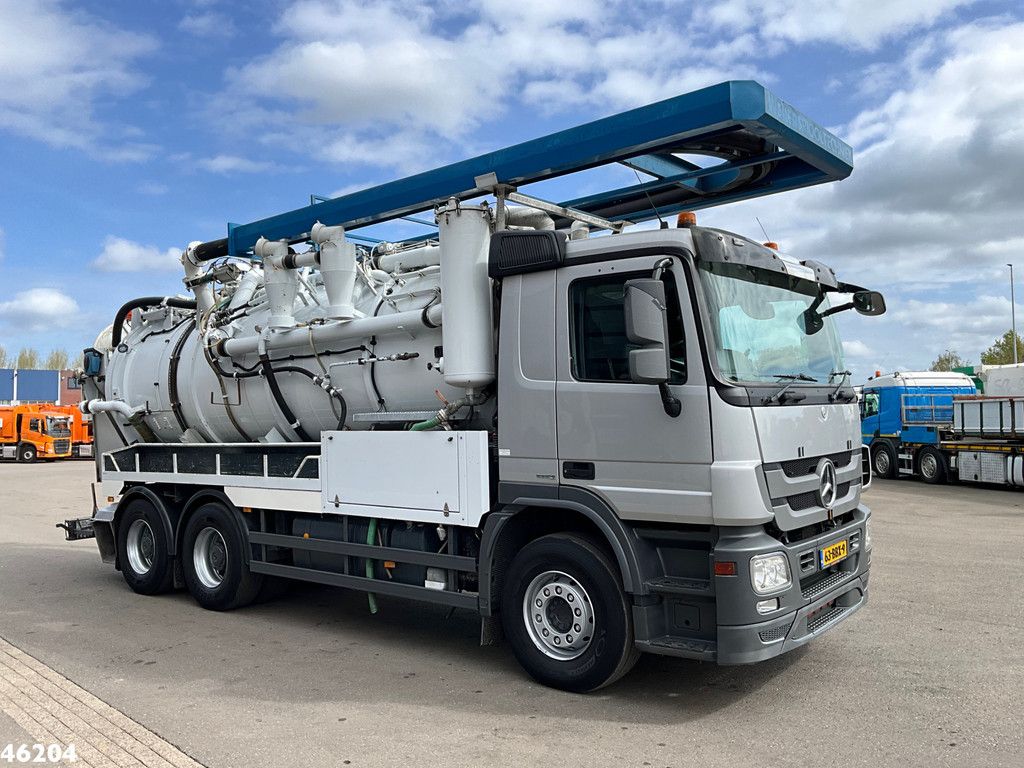 Mercedes-Benz ACTROS 2640 6x4 Muller Combi kolkenzuiger