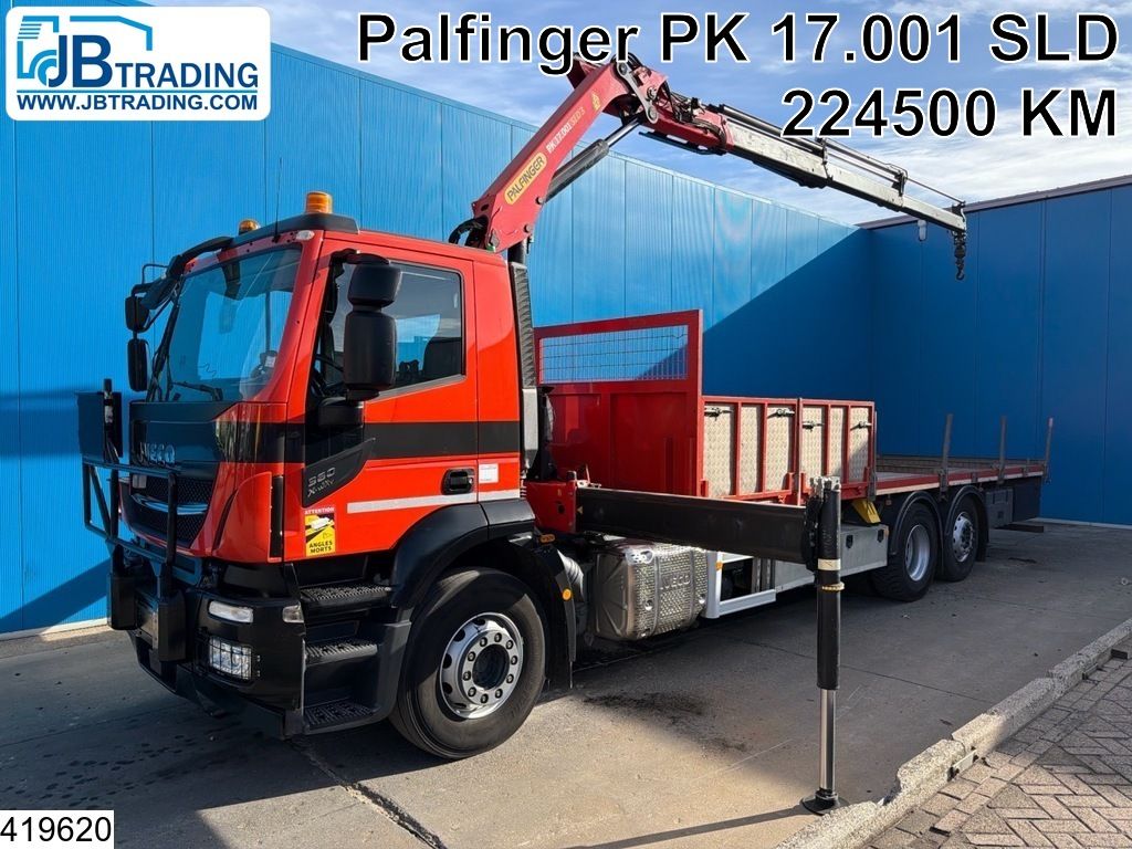 Iveco X-Way 360 EURO 6, 6x4, PTO, Palfinger