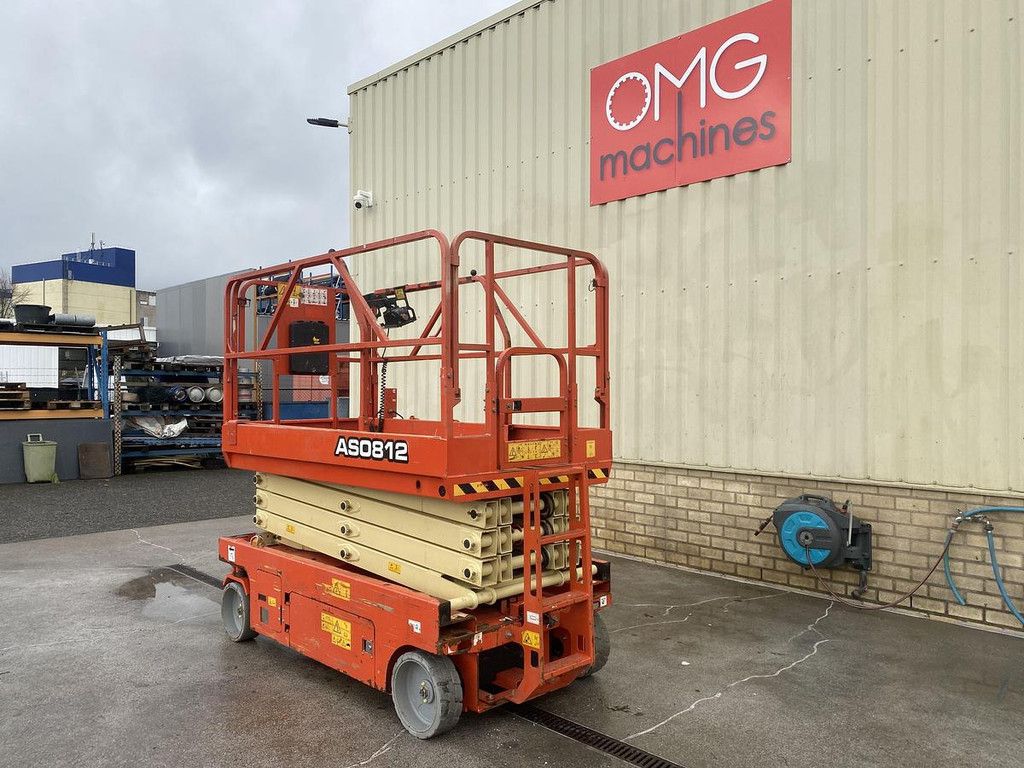 2018 LGMG AS0812, Schaar hoogwerker, 10 meter