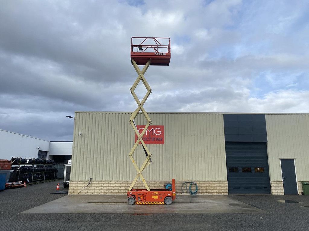 2018 LGMG AS0812, Schaar hoogwerker, 10 meter