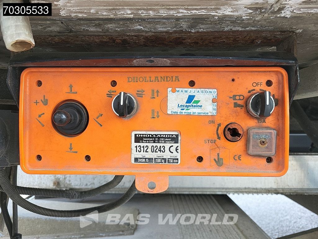 Iveco Eurocargo 120E220 4X2 12tonner Carrier Supra 850Mt&deg; 1500kg Ladebordwand Automatic Euro 5