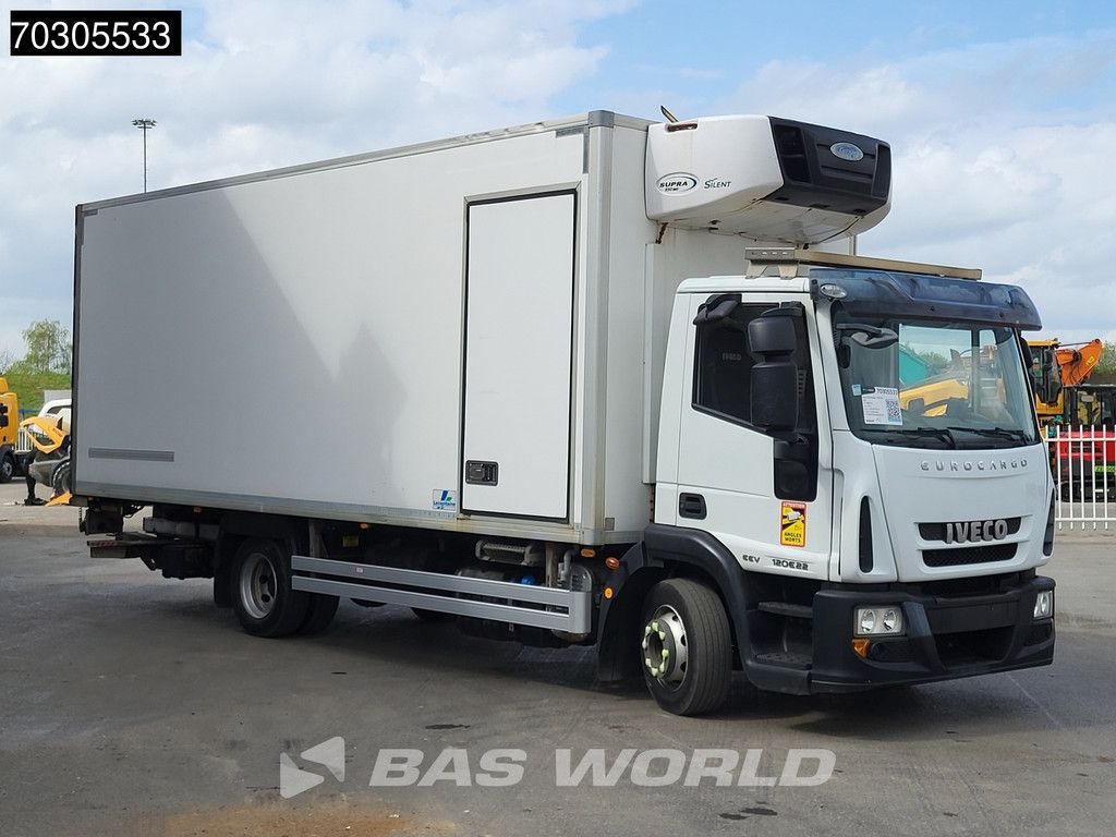 Iveco Eurocargo 120E220 4X2 12tonner Carrier Supra 850Mt&deg; 1500kg Ladebordwand Automatic Euro 5