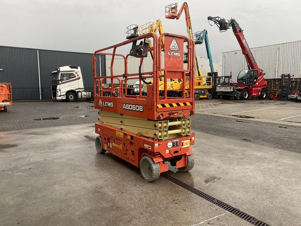 2018 LGMG AS0608, Schaar hoogwerker, 8 meter