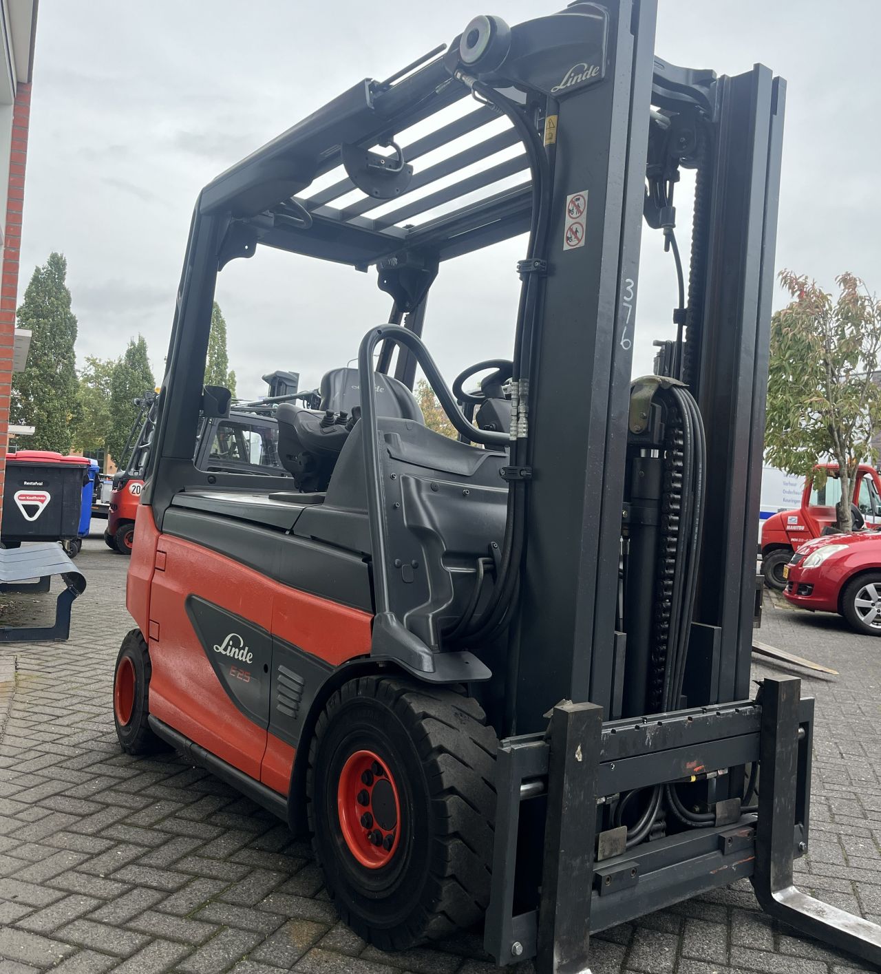 Linde E25R-01 (2,5T) elektrische heftruck, 2550 uur, 2019