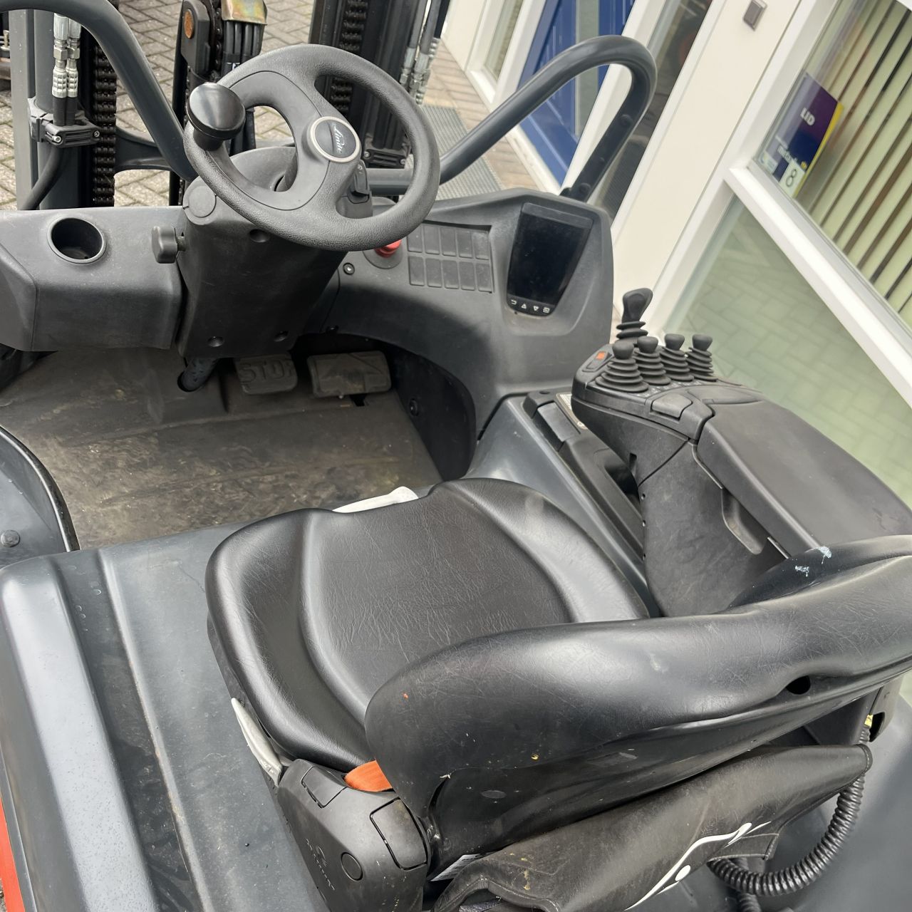 Linde E25R-01 (2,5T) elektrische heftruck, 2550 uur, 2019