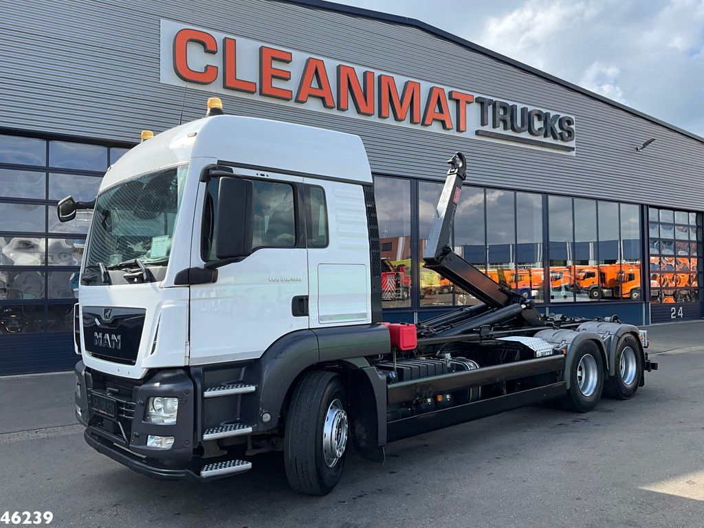 Man TGS 28.460 Euro 6 Marrel 20 Ton haakarmsysteem