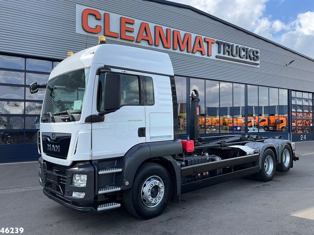Man TGS 28.460 Euro 6 Marrel 20 Ton haakarmsysteem