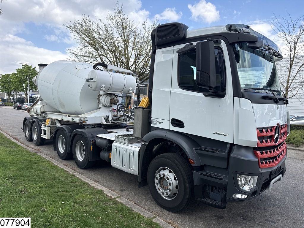 Mercedes Arocs 2642 6x4, EURO 6, Combi, Liebherr 10m3