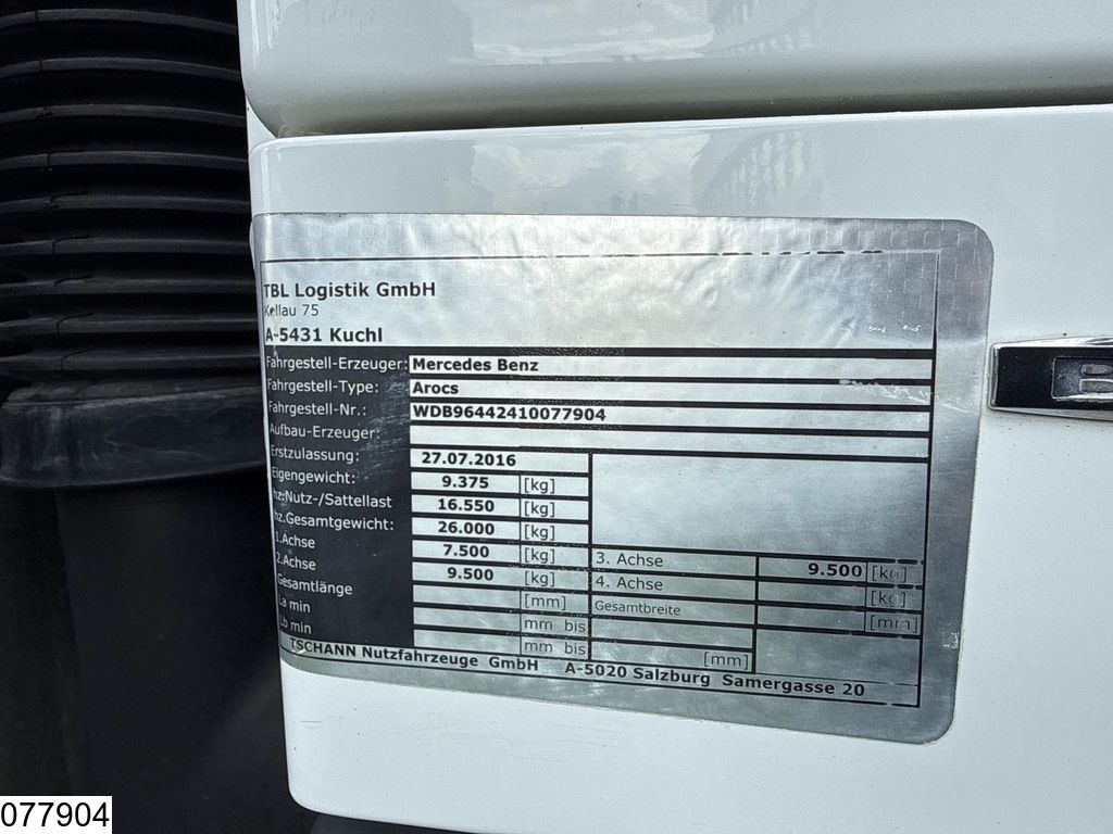 Mercedes Arocs 2642 6x4, EURO 6, Combi, Liebherr 10m3