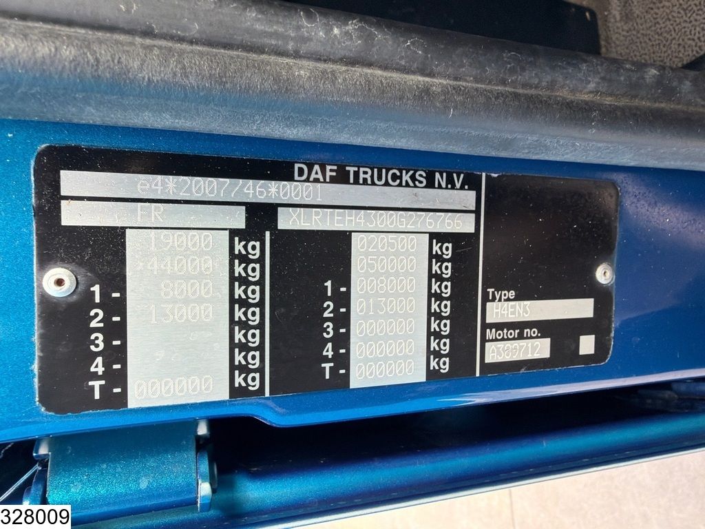 DAF XF 480 EURO 6d, Standairco