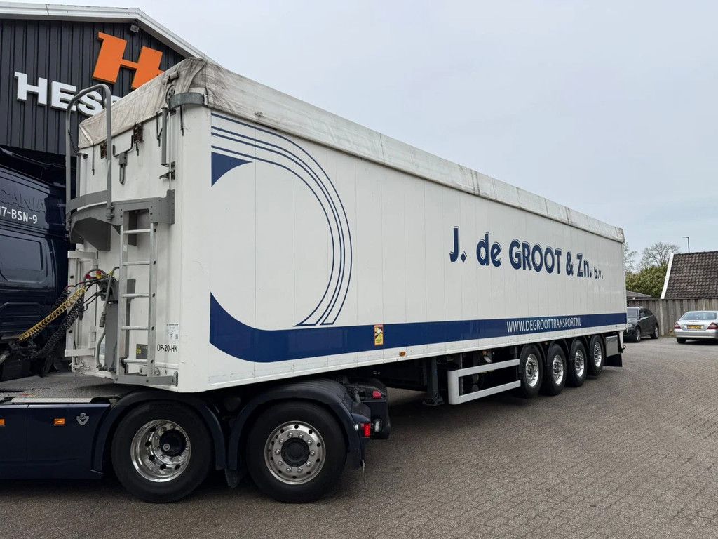 Knapen Trailers K200 90m3 4AS Liftas 2x Stuuras Alcoa 10MM Cargo Floor