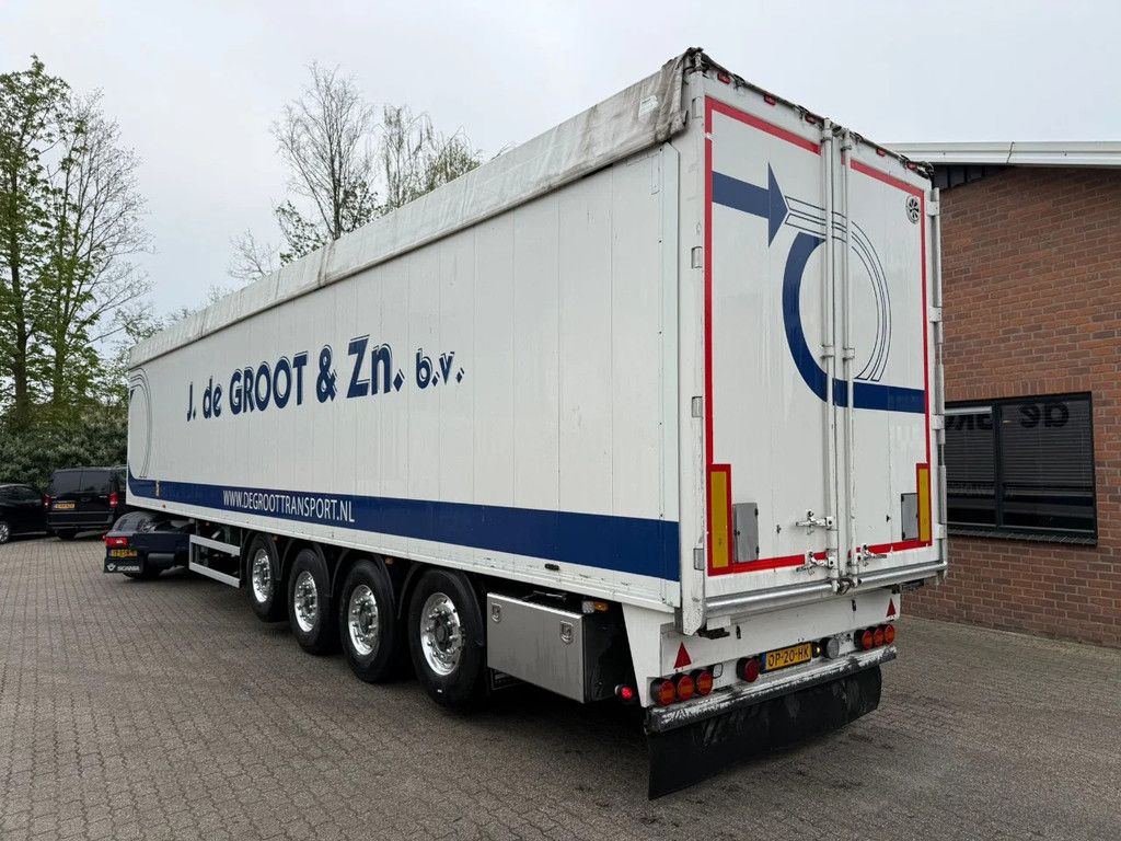 Knapen Trailers K200 90m3 4AS Liftas 2x Stuuras Alcoa 10MM Cargo Floor