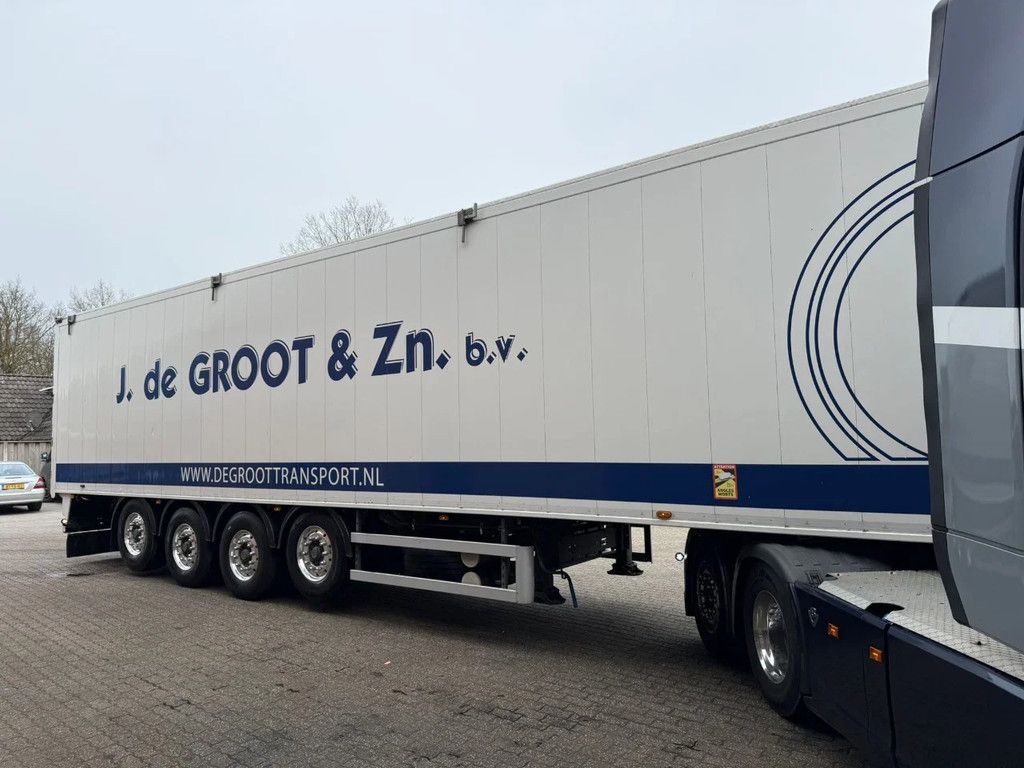 Knapen Trailers K200 90m3 4AS Liftas 2x Stuuras Alcoa 10MM Cargo Floor