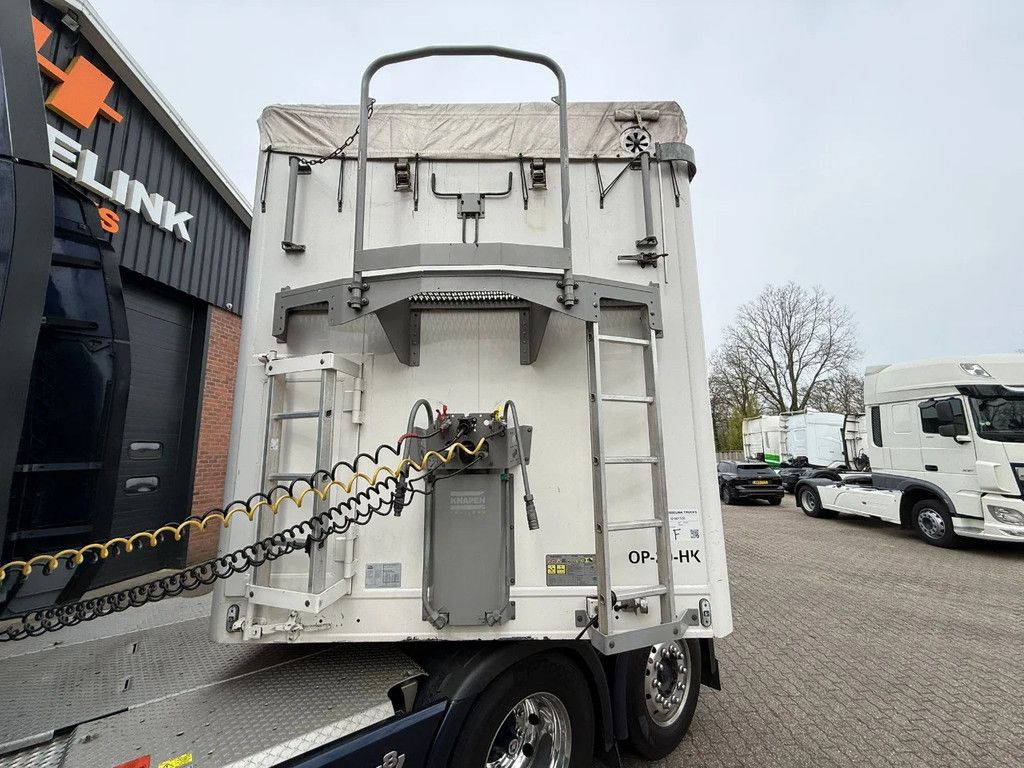 Knapen Trailers K200 90m3 4AS Liftas 2x Stuuras Alcoa 10MM Cargo Floor