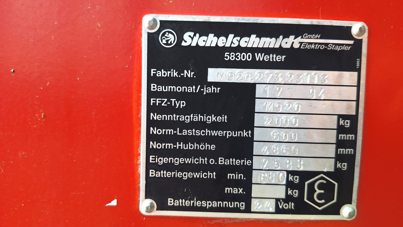 4 weg heftruck triplo vorkversteller Sichelsmidt M920