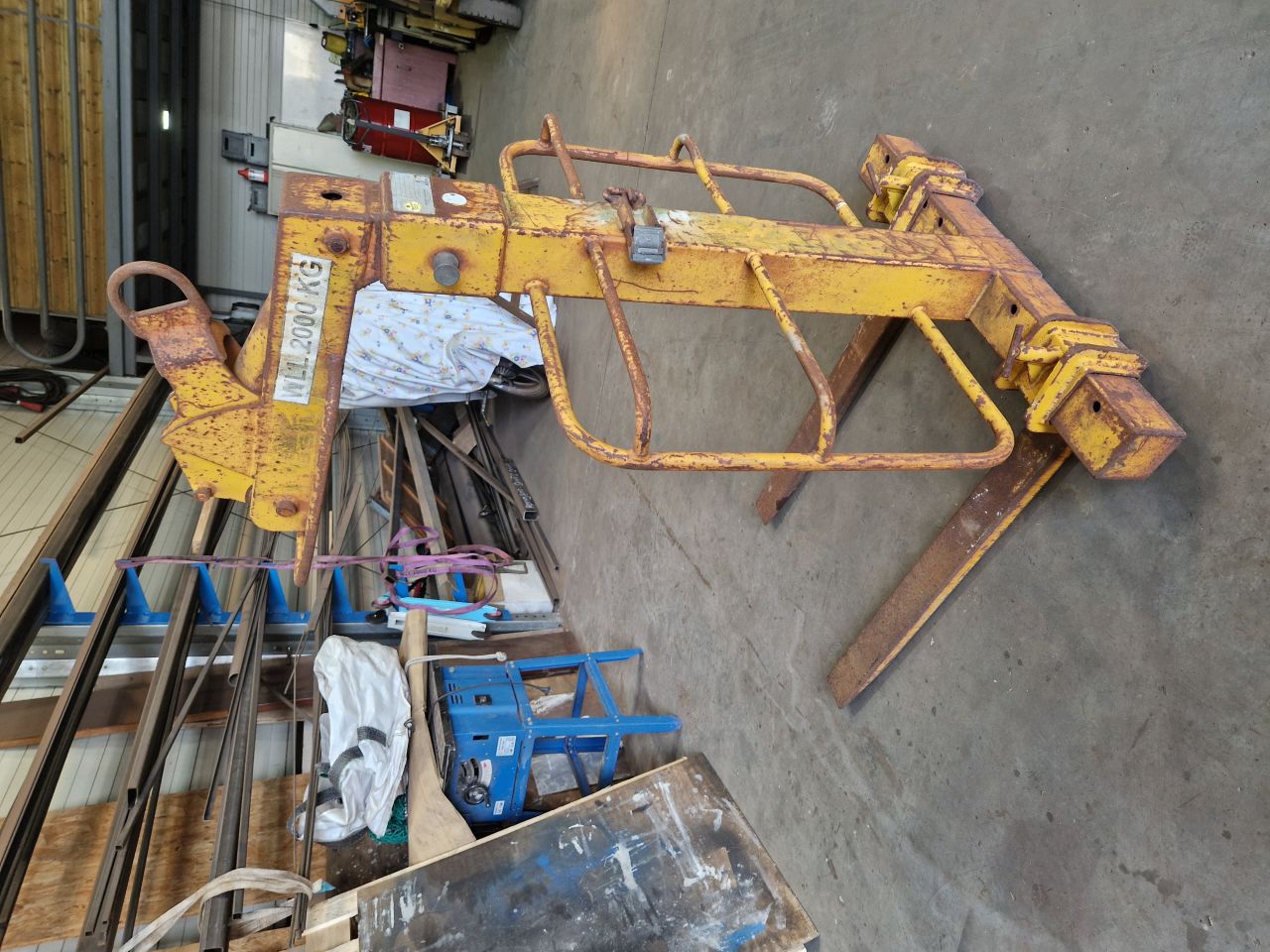 Palletvork vrijhangend