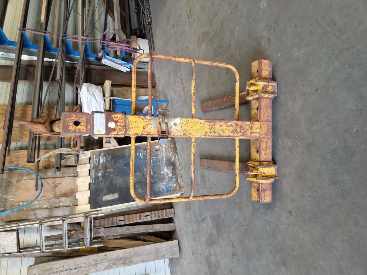 Palletvork vrijhangend