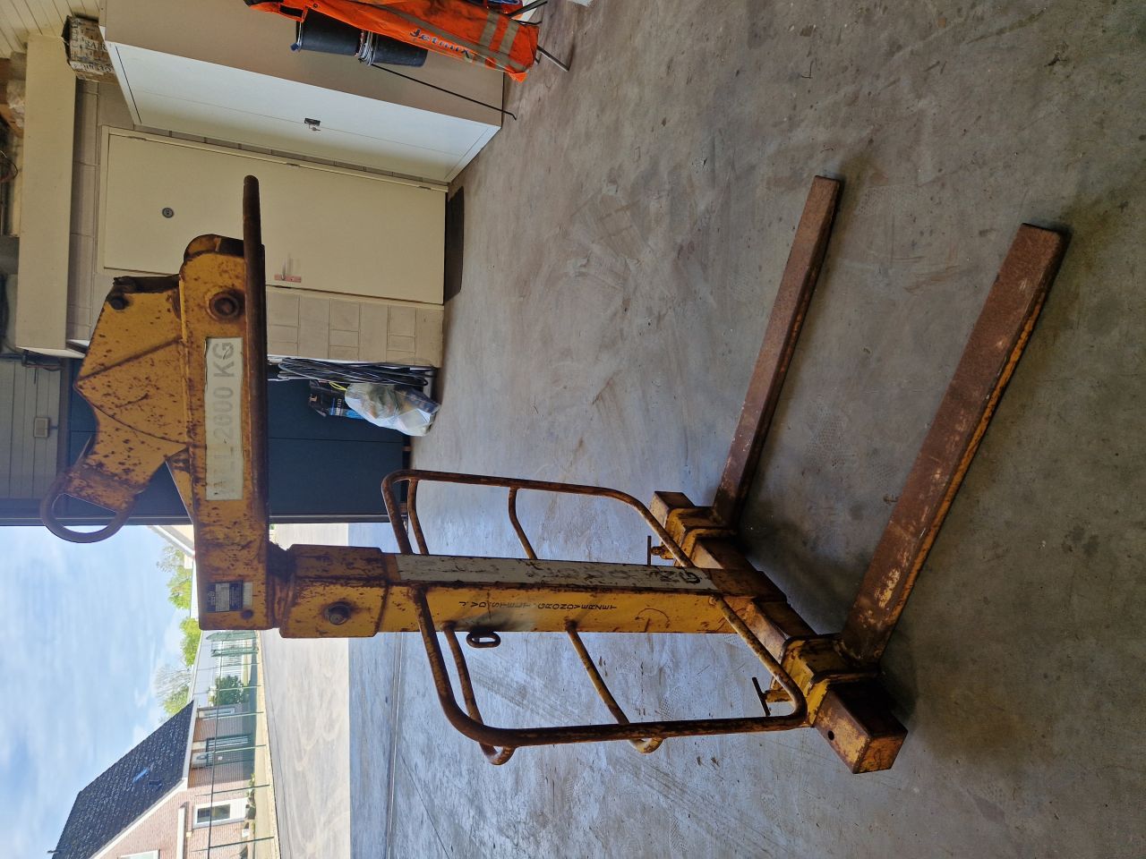 Palletvork vrijhangend