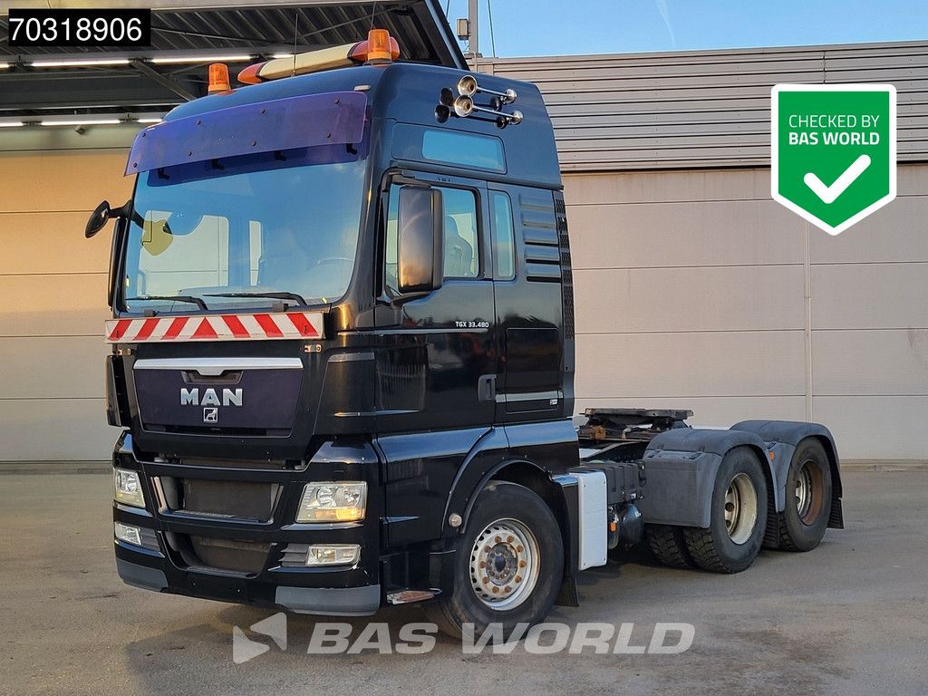 MAN TGX 33.480 6X4 Manual! Euro4 XXL Retarder Hydraulic