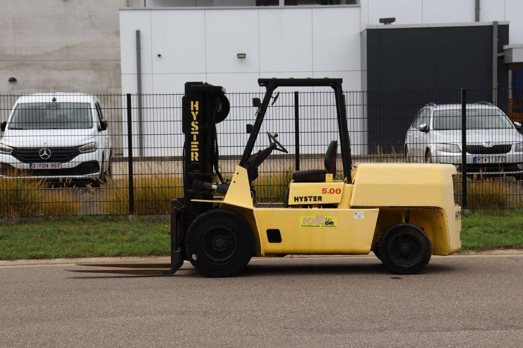 Heftruck Hyster H5.00XL Diesel 5000kg 4.12m 1997