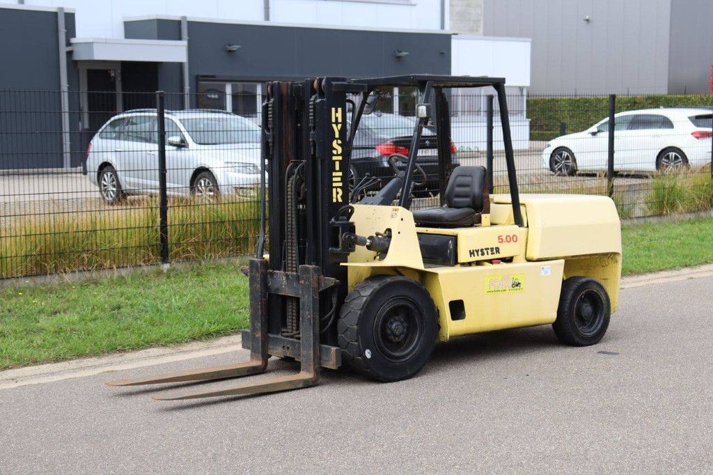 Heftruck Hyster H5.00XL Diesel 5000kg 4.12m 1997