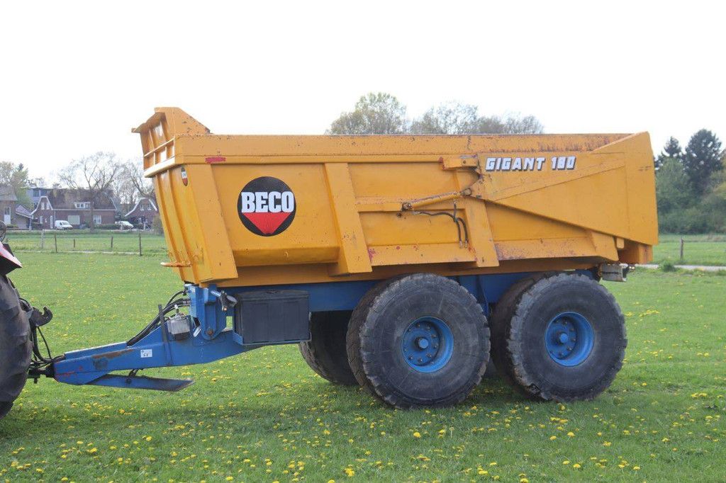 Landwirtschaftlicher Kipper Beco GIGANT 180 2001