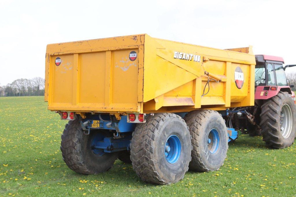 Landwirtschaftlicher Kipper Beco GIGANT 180 2001