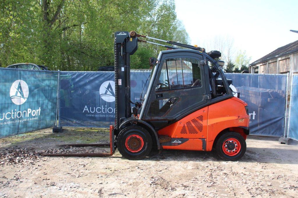 Heftruck Linde H45T-02 LPG 4500kg 7m