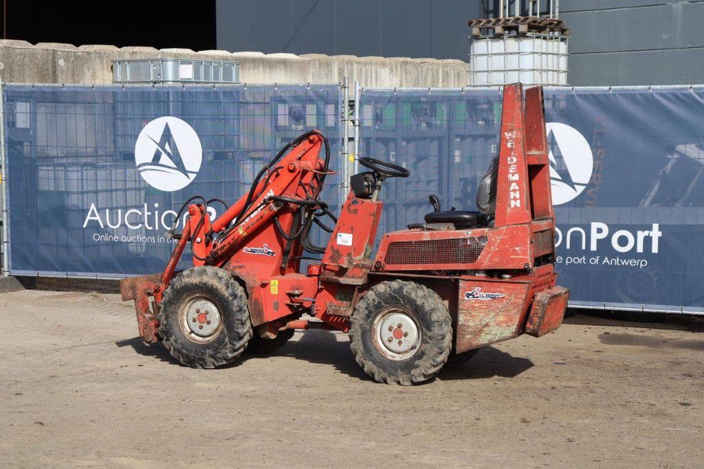 Knickgelenkter Radlader Weidemann 1030 D/P Diesel 16kW 1998