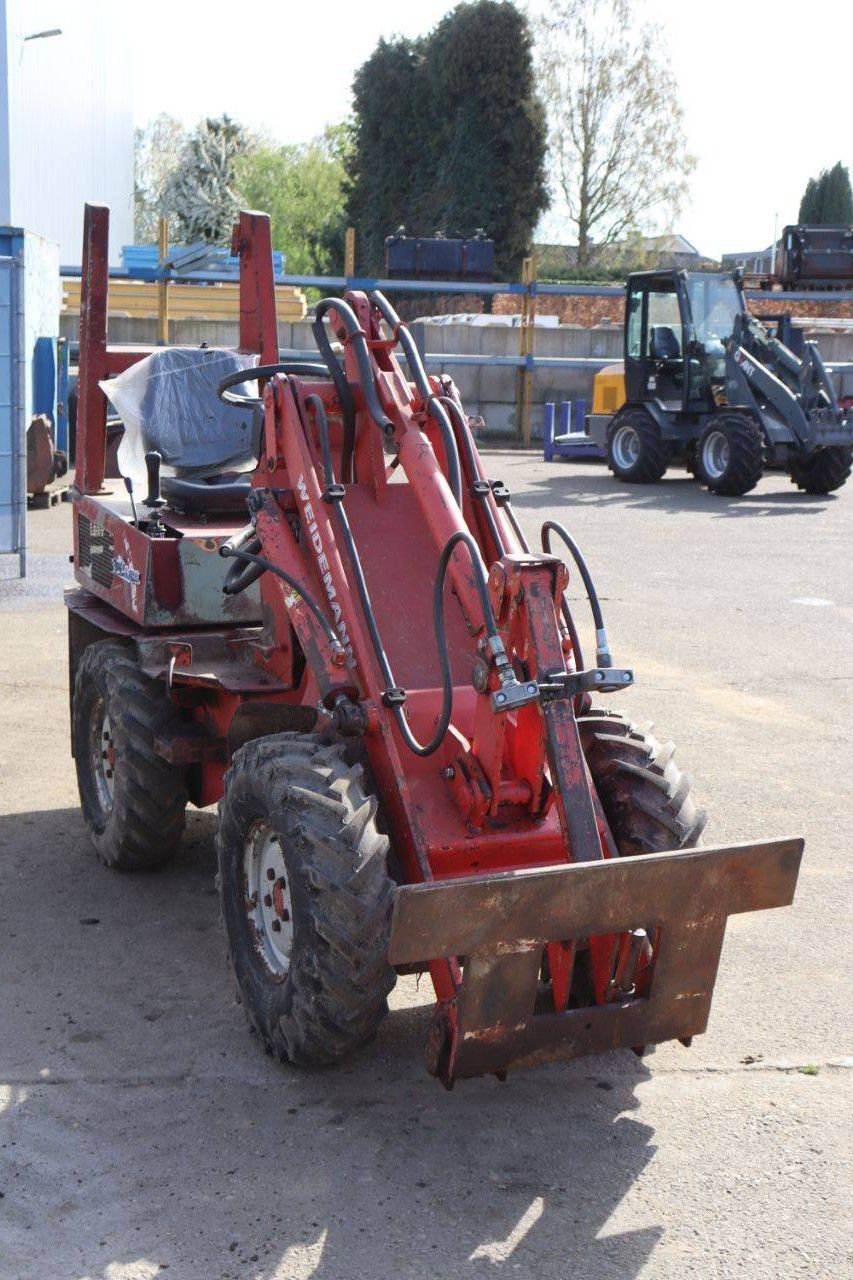 Knickgelenkter Radlader Weidemann 1030 D/P Diesel 16kW 1998
