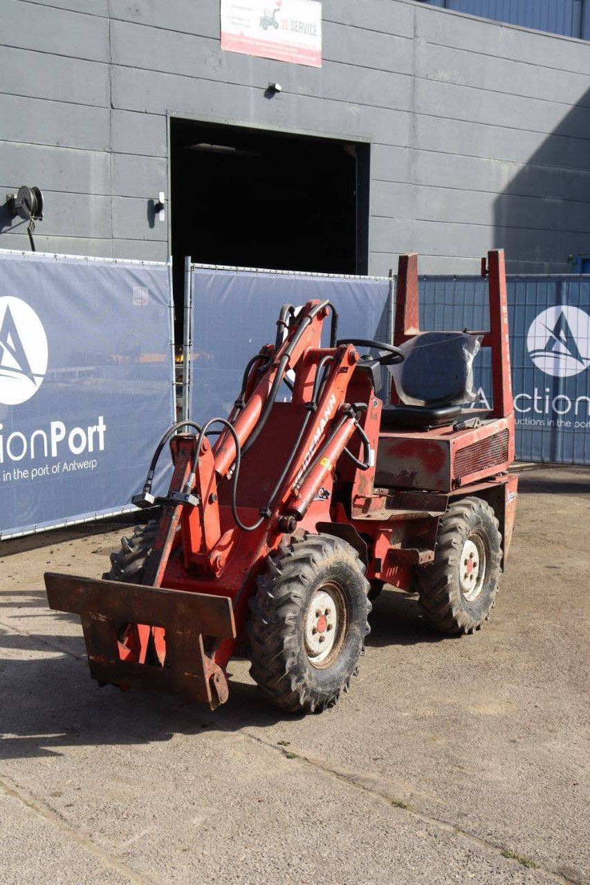 Knickgelenkter Radlader Weidemann 1030 D/P Diesel 16kW 1998