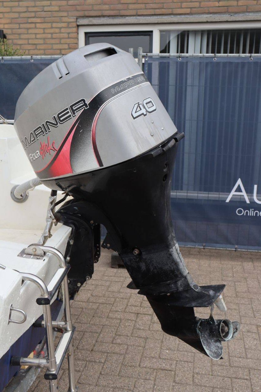Console Boot Benzine Mariner 40pk 5.60m met Trailer (Marge)