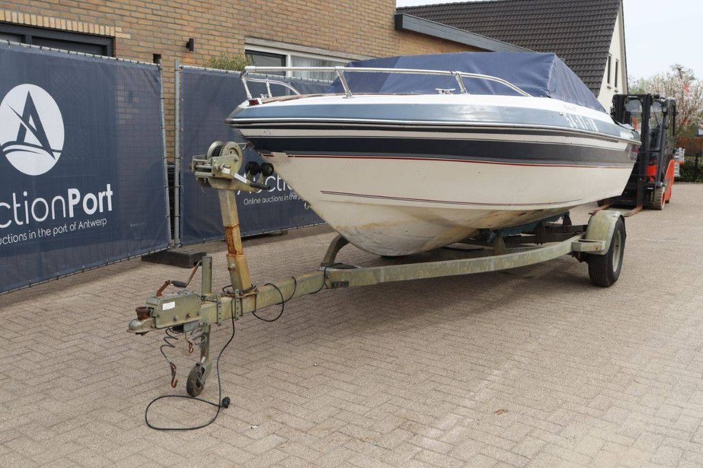 THOMPSON Cutlass 190 Petrol Speedboat 1988 with Trailer (Margin)