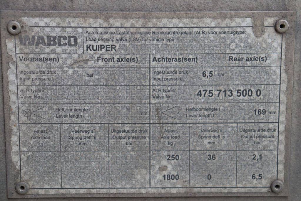 Machine transporter Kuiper PLD 5000kg 2010