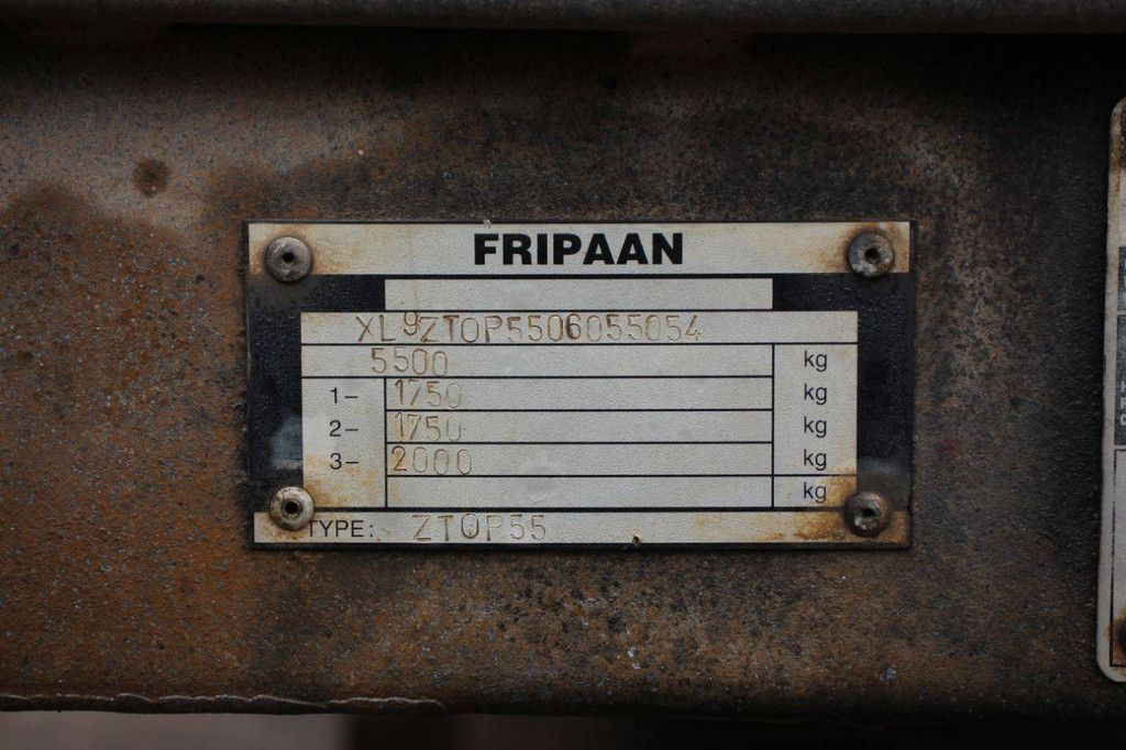 Semi-Low Loader Fripaan ZTOP55 2006