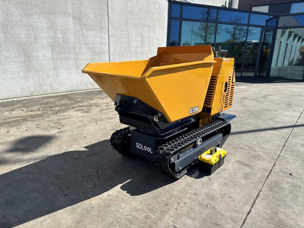 Rupsdumper Hydraulische Roterende Kipbak SDLOOL SL1200 Benzine 2026
