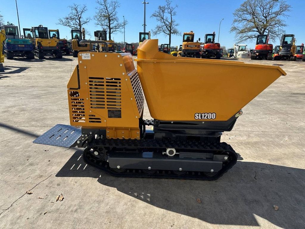Rupsdumper Hydraulische Roterende Kipbak SDLOOL SL1200 Benzine 2026