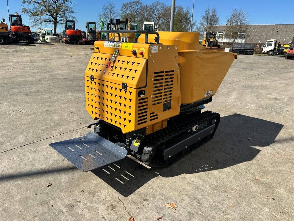 Rupsdumper Hydraulische Roterende Kipbak SDLOOL SL1200 Benzine 2026